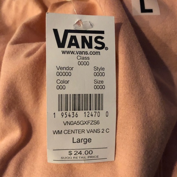 Juniors' Vans® Center Crewneck Tee - Picture 4 of 8